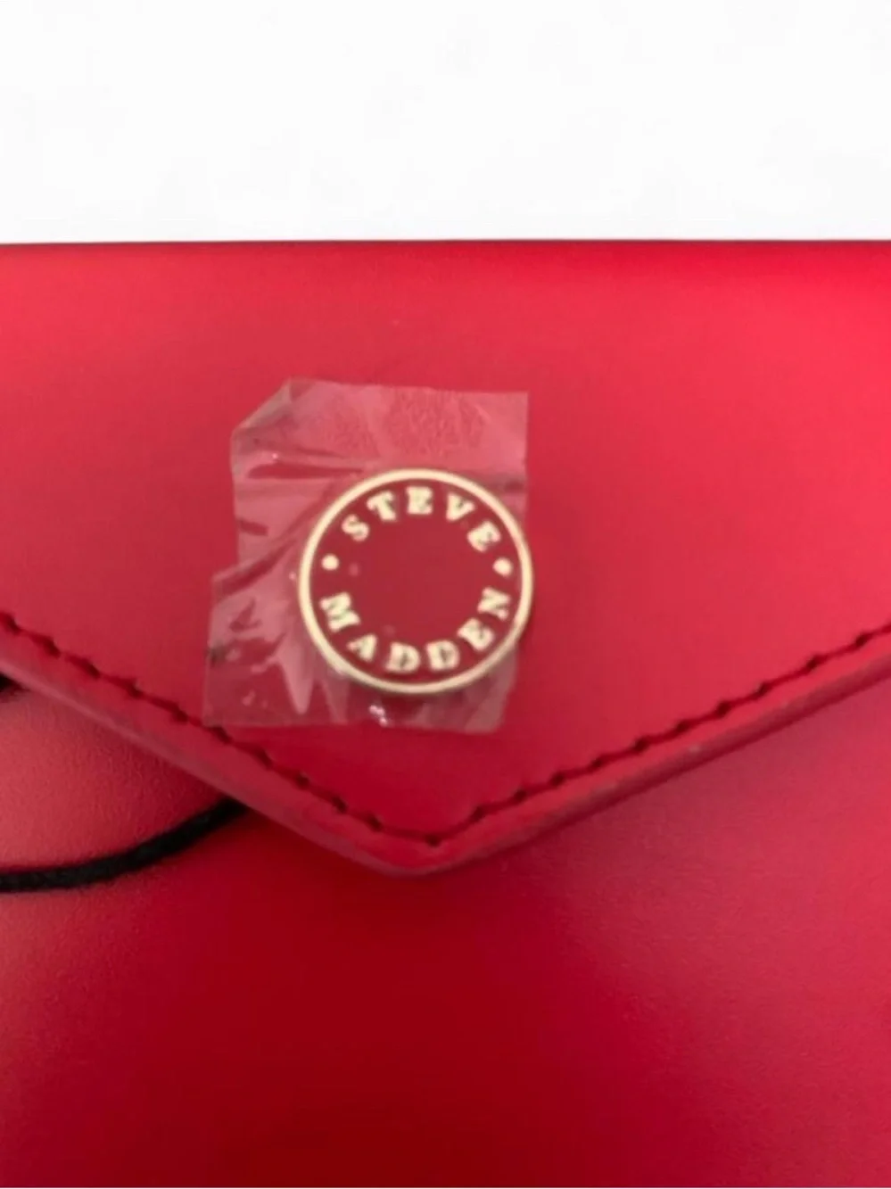 Steve Madden BTRACE Red Envelope Card Case Wallet NWOT